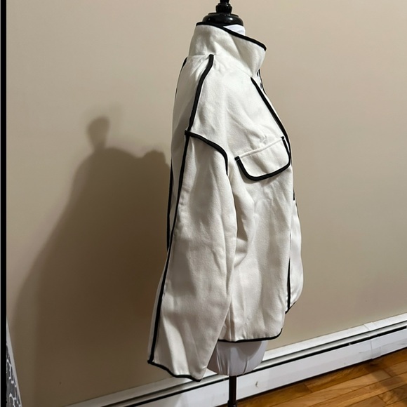 white and black coat new with tags - Picture 3 of 9